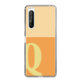 Slim Protection Case［ Original - initial two tone - Q orange ］
