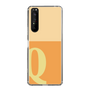 Slim Protection Case［ Original - initial two tone - Q orange ］
