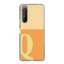 Slim Protection Case［ Original - initial two tone - Q orange ］