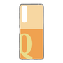 Slim Protection Case［ Original - initial two tone - Q orange ］