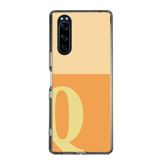 Slim Protection Case［ Original - initial two tone - Q orange ］