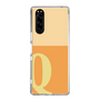 Slim Protection Case［ Original - initial two tone - Q orange ］