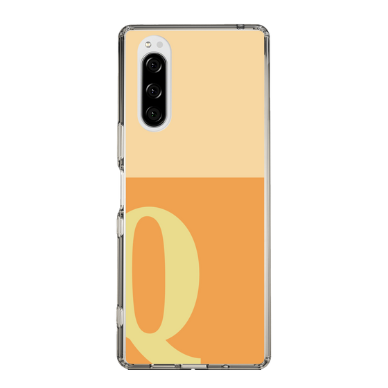 Slim Protection Case［ Original - initial two tone - Q orange ］