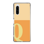 Slim Protection Case［ Original - initial two tone - Q orange ］