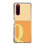 Slim Protection Case［ Original - initial two tone - Q orange ］