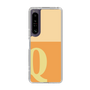 Slim Protection Case［ Original - initial two tone - Q orange ］