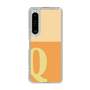 Slim Protection Case［ Original - initial two tone - Q orange ］