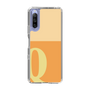 Slim Protection Case［ Original - initial two tone - Q orange ］