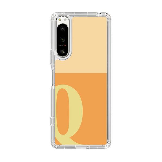 Slim Protection Case［ Original - initial two tone - Q orange ］