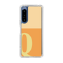 Slim Protection Case［ Original - initial two tone - Q orange ］