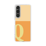 Slim Protection Case［ Original - initial two tone - Q orange ］