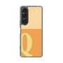 Slim Protection Case［ Original - initial two tone - Q orange ］