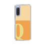 Slim Protection Case［ Original - initial two tone - Q orange ］