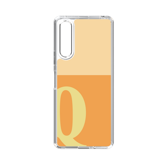 Slim Protection Case［ Original - initial two tone - Q orange ］