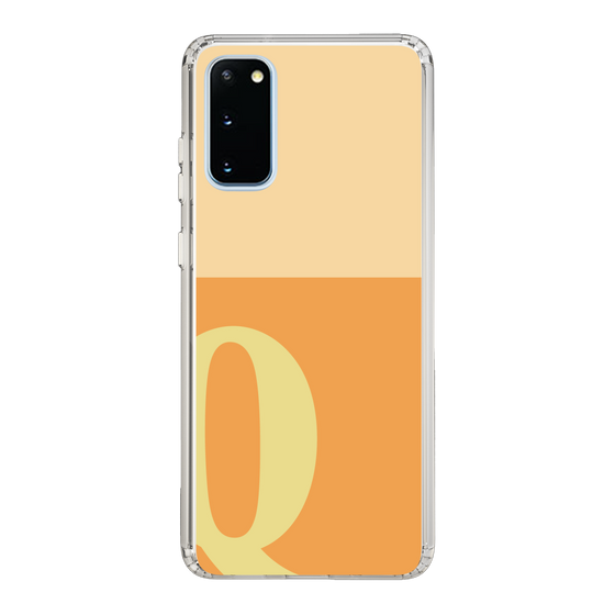 Slim Protection Case［ Original - initial two tone - Q orange ］