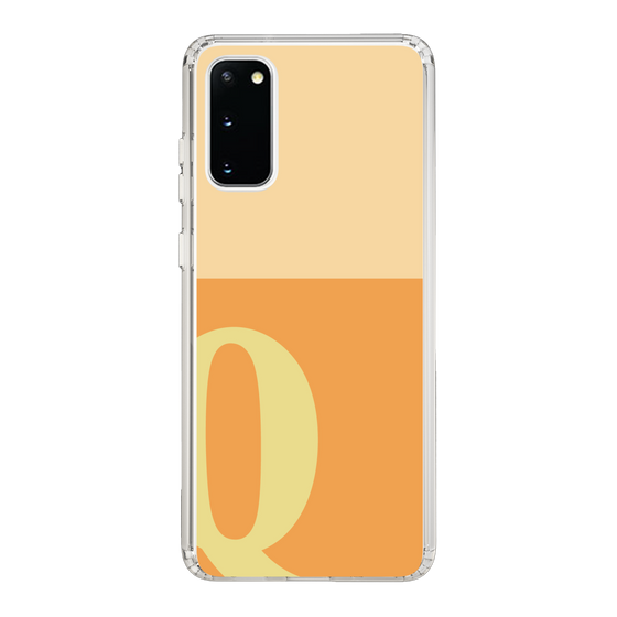 Slim Protection Case［ Original - initial two tone - Q orange ］