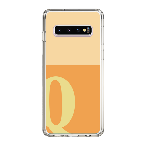 Slim Protection Case［ Original - initial two tone - Q orange ］