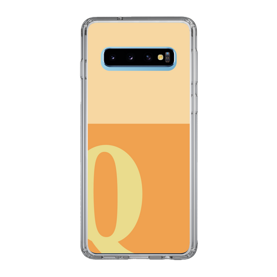 Slim Protection Case［ Original - initial two tone - Q orange ］