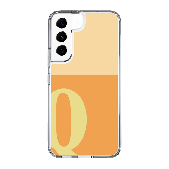 Slim Protection Case［ Original - initial two tone - Q orange ］