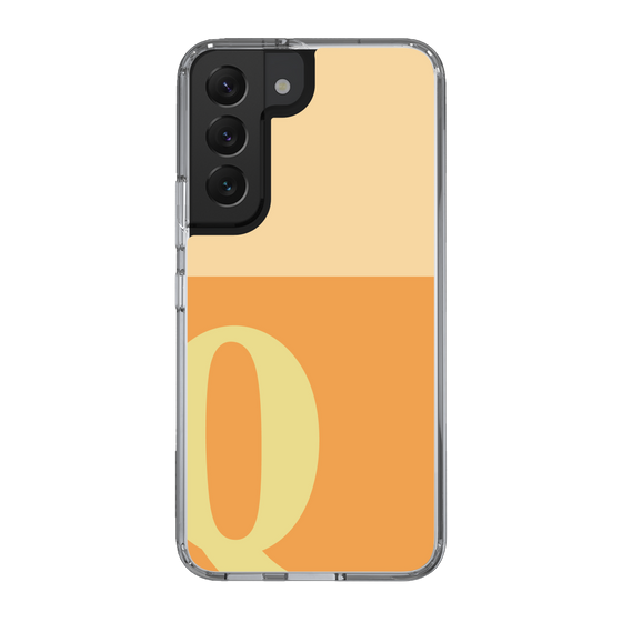 Slim Protection Case［ Original - initial two tone - Q orange ］