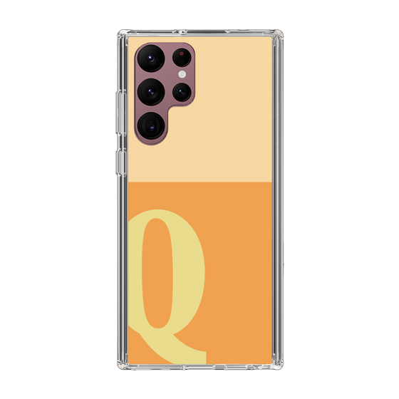 Slim Protection Case［ Original - initial two tone - Q orange ］