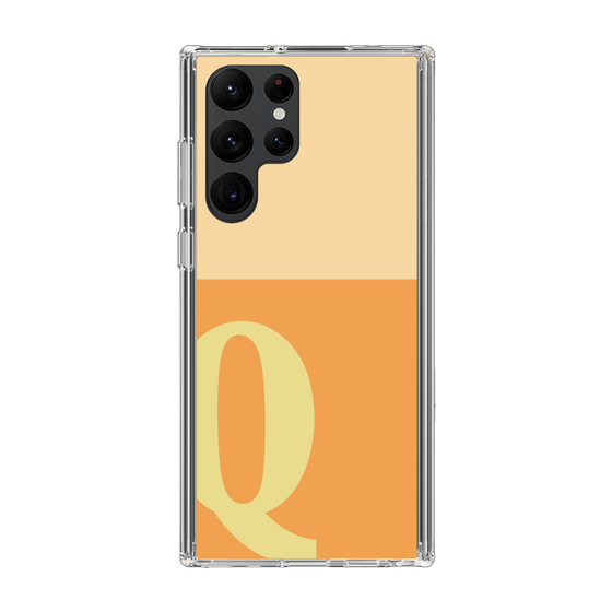 Slim Protection Case［ Original - initial two tone - Q orange ］