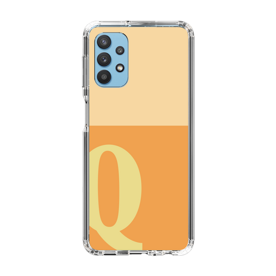 Slim Protection Case［ Original - initial two tone - Q orange ］