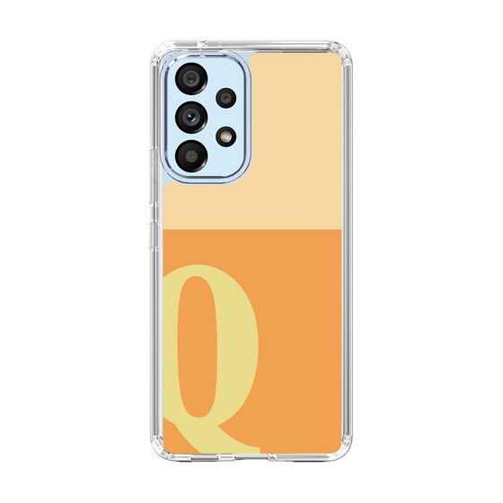 Slim Protection Case［ Original - initial two tone - Q orange ］
