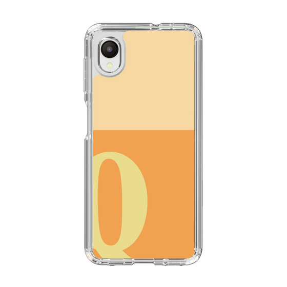 Slim Protection Case［ Original - initial two tone - Q orange ］
