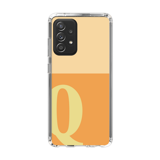 Slim Protection Case［ Original - initial two tone - Q orange ］