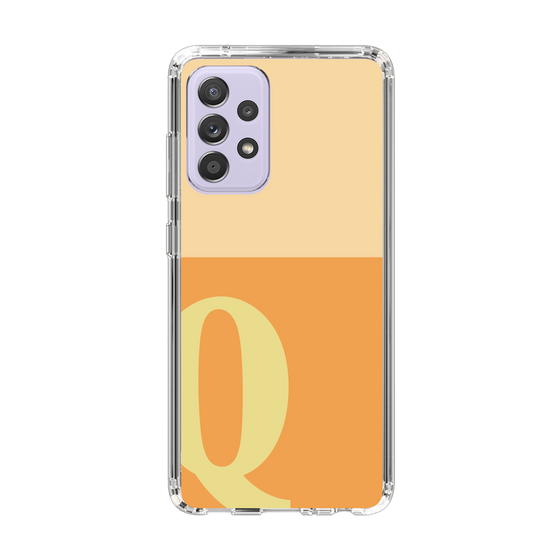 Slim Protection Case［ Original - initial two tone - Q orange ］