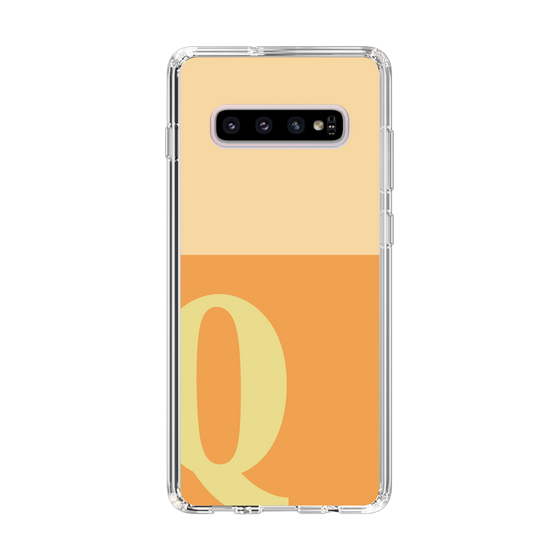 Slim Protection Case［ Original - initial two tone - Q orange ］