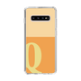Slim Protection Case［ Original - initial two tone - Q orange ］