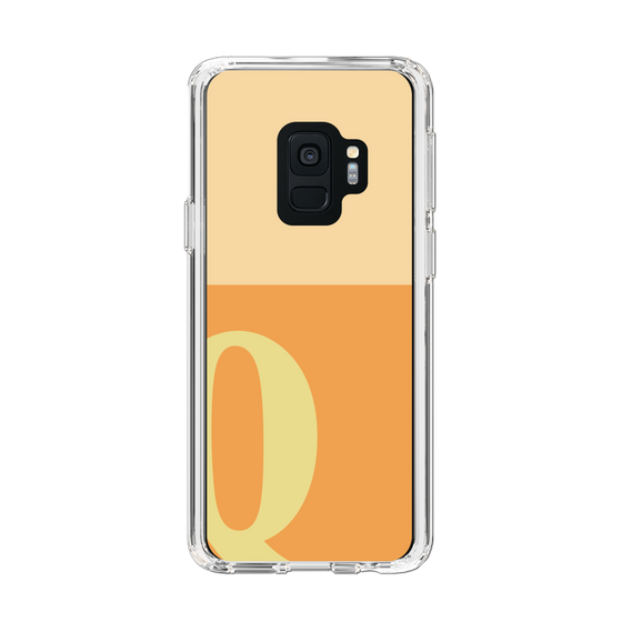 Slim Protection Case［ Original - initial two tone - Q orange ］