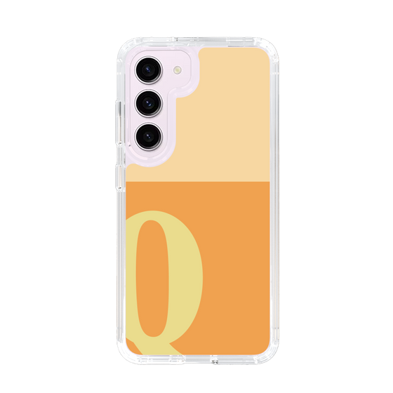Slim Protection Case［ Original - initial two tone - Q orange ］