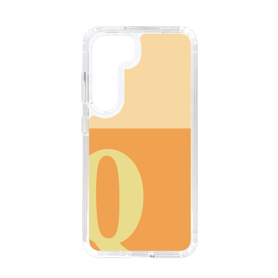 Slim Protection Case［ Original - initial two tone - Q orange ］