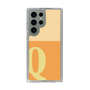 Slim Protection Case［ Original - initial two tone - Q orange ］