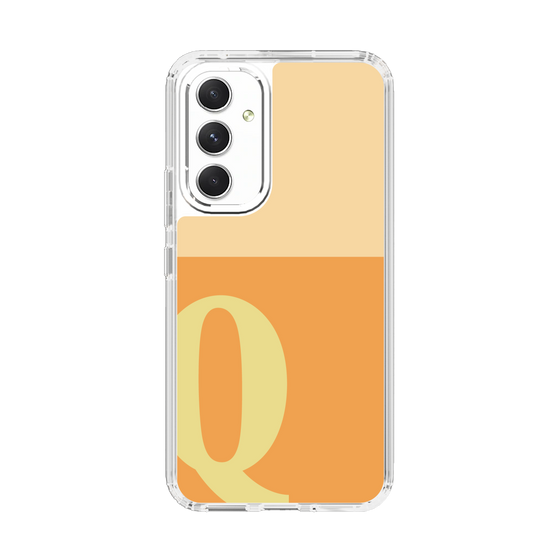 Slim Protection Case［ Original - initial two tone - Q orange ］