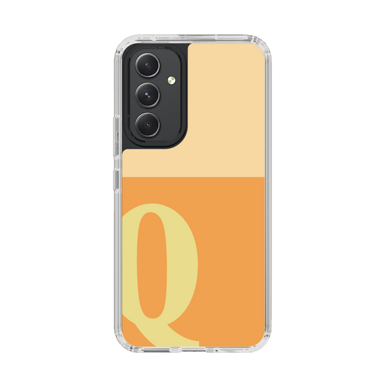 Slim Protection Case［ Original - initial two tone - Q orange ］