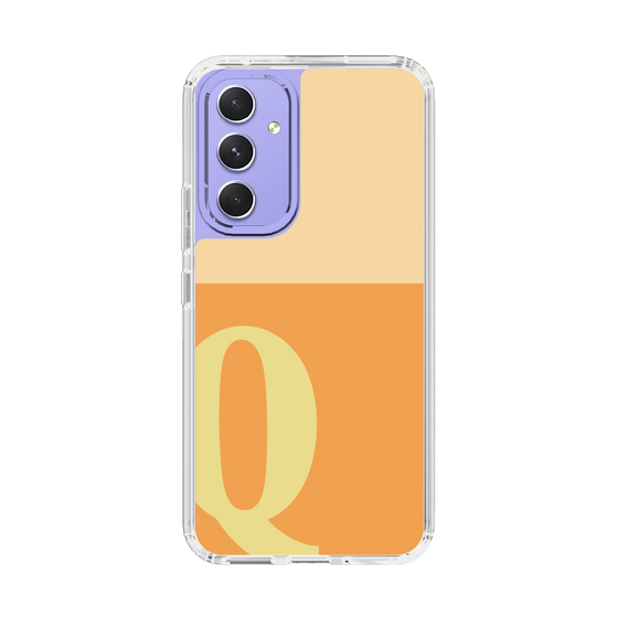 Slim Protection Case［ Original - initial two tone - Q orange ］