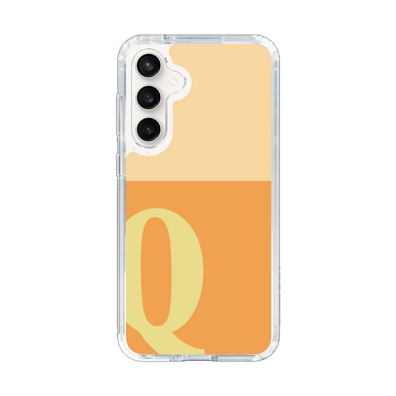 Slim Protection Case［ Original - initial two tone - Q orange ］