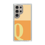Slim Protection Case［ Original - initial two tone - Q orange ］