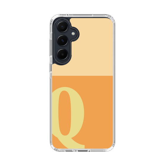 Slim Protection Case［ オリジナル - initial two tone - Q orange ］