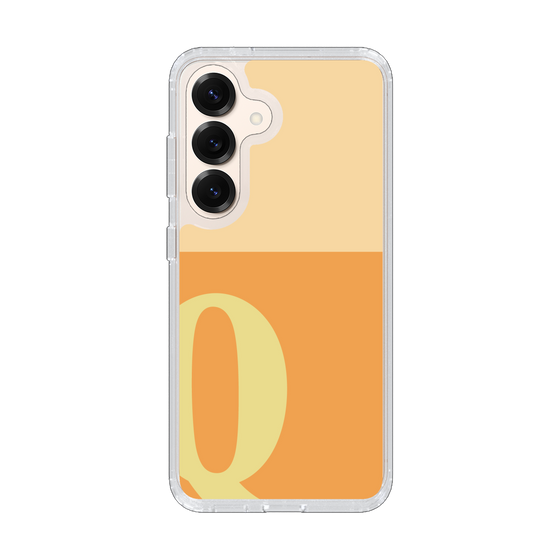 Slim Protection Case［ Original - initial two tone - Q orange ］