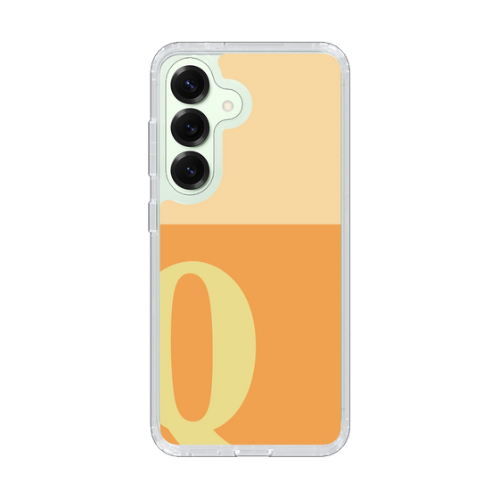 Slim Protection Case［ Original - initial two tone - Q orange ］