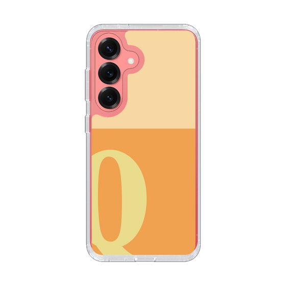 Slim Protection Case［ Original - initial two tone - Q orange ］