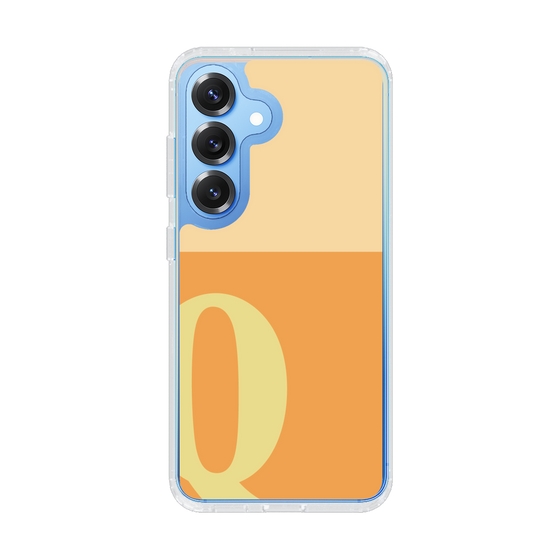 Slim Protection Case［ Original - initial two tone - Q orange ］