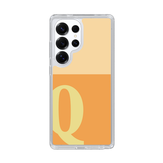 Slim Protection Case［ Original - initial two tone - Q orange ］