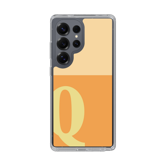 Slim Protection Case［ Original - initial two tone - Q orange ］