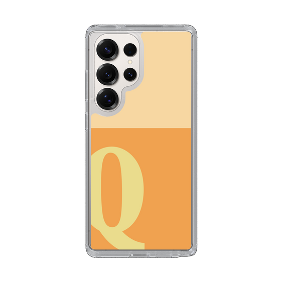 Slim Protection Case［ Original - initial two tone - Q orange ］